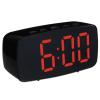 529-240 LADECOR CHRONO Будильник электронный, 12x6x4 см, USB / 3xAAA, пластик, 2 цвета - 4