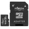 405-100 FORZA Карта с адаптером, SMART, Micro SD, 16Гб, 10класс - 0
