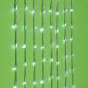 382-023 Гирлянда уличная 1,2х2 м СНОУ БУМ, 192 LED ламп, белое свечение, ПВХ прозрачный, 8 режимов, эффект водопада, 8 нитей, коннектор, 220В - 2