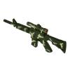 261-777 ИГРОЛЕНД Автомат, стреляет мягкими пулями, PP, EVA, картон, 20х52см, 2 дизайна - 5