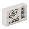 607-026 ЛУЧ Ластик "Классика К1", 2,6х1,8х0,8см, белый, ТПР, инд. штрихкод - 0