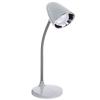 476-388 FORZA Лампа настольная складная 30LED, питание USB, 7Вт, 500Лм, кабель 1м, диммер, пластик, серая - 0