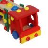 891-338 ИГРОЛЕНД Конструктор деревянный развивающий "Пожарная машина", 30х12,5х12,5см, дерево, 2 дизайна - 5