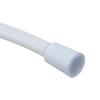 569-044 RAIN Шланг для душа, 150см, 1/2"(Имп)-1/2"(Имп), ПВХ, латунь, антитвист, белый - 1