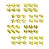 153-143 INBLOOM Декор на прищепке, 5см, МДФ, желтый, 8 дизайнов - 1