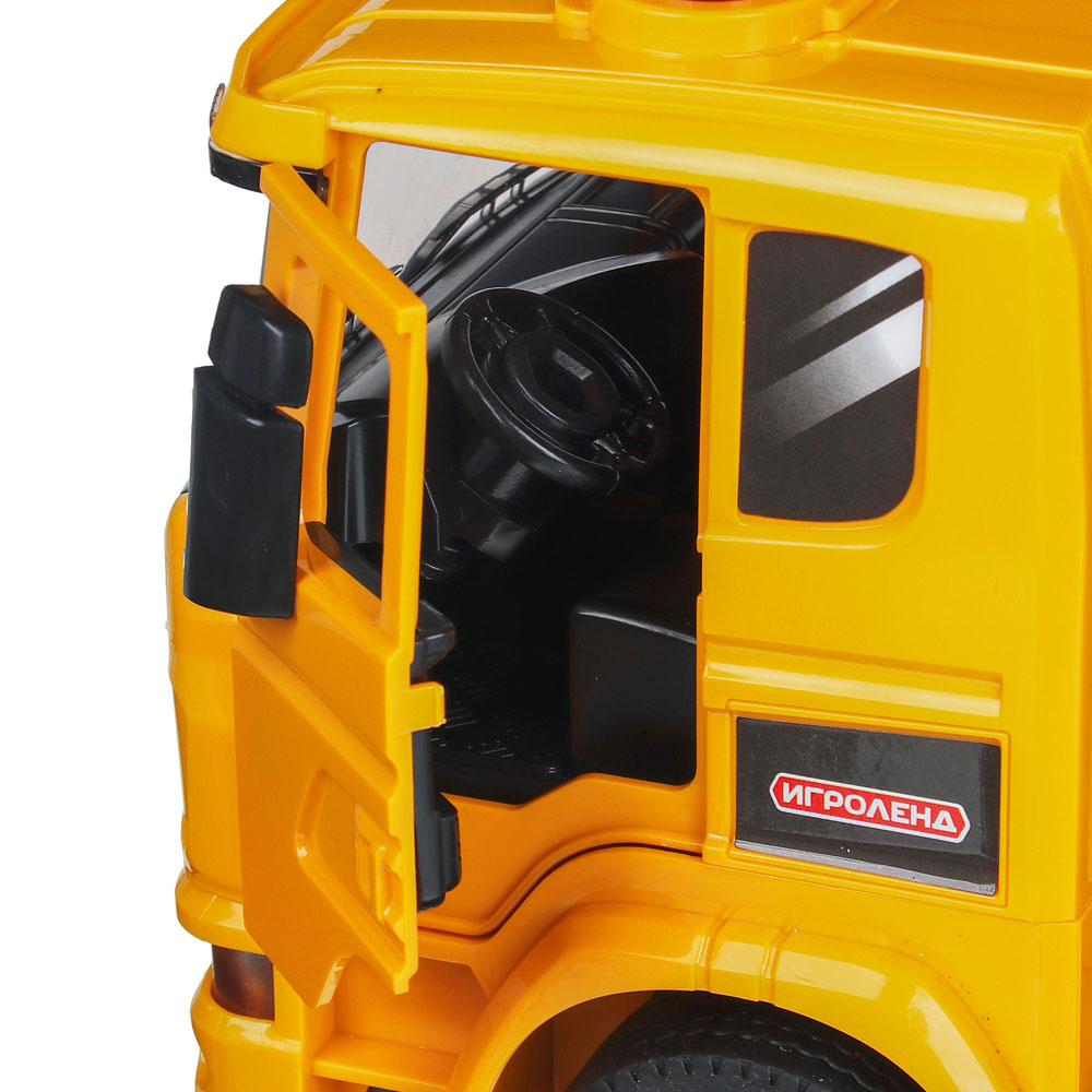858-055 ИГРОЛЕНД Конструктор Спецтехника, свет, звук, 6LR44, 88-115дет., АБС, 40х28х12см, 6 дизайнов