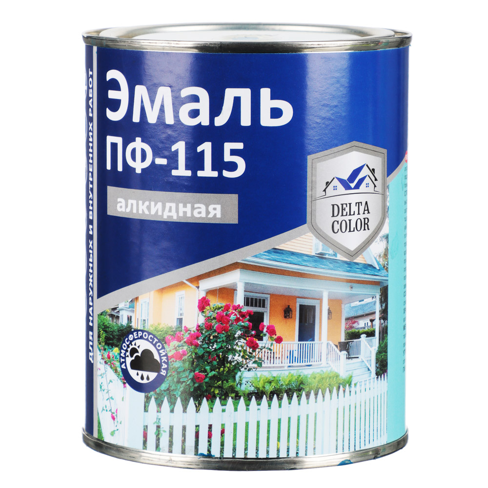 630-033 DELTA COLOR Эмаль ПФ-115 Голубая