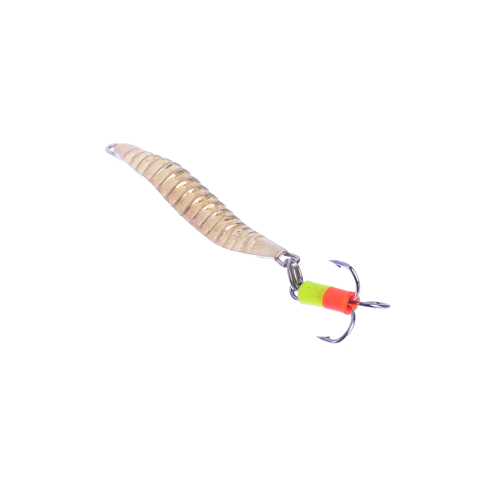 125-089 AZOR FISHING Блесна зимняя "Змейка" с чертиком на цепочке, 5 видов