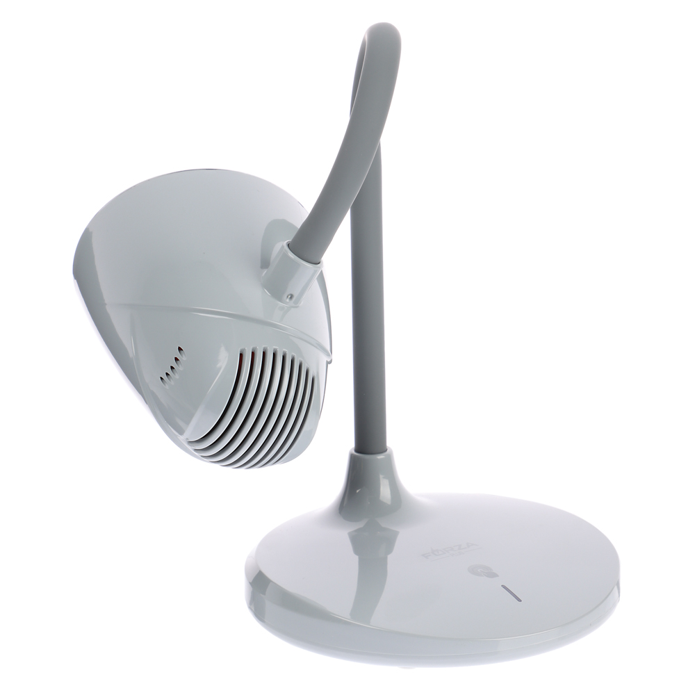 476-388 FORZA Лампа настольная складная 30LED, питание USB, 7Вт, 500Лм, кабель 1м, диммер, пластик, серая