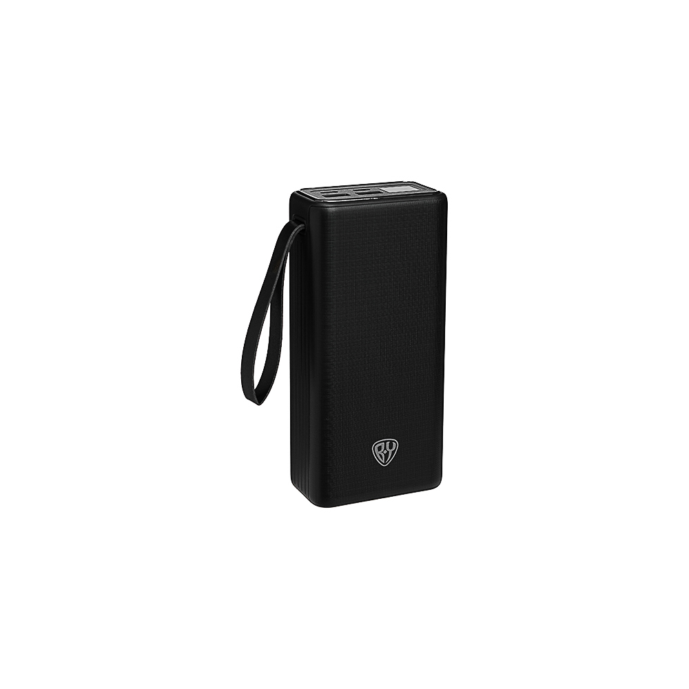 031-162 BY Аккумулятор мобильный, 30000 мАч, 2xUSB-A, 2xUSB-C, 20W, 3A, цифровой индикатор, пластик, чёрный
