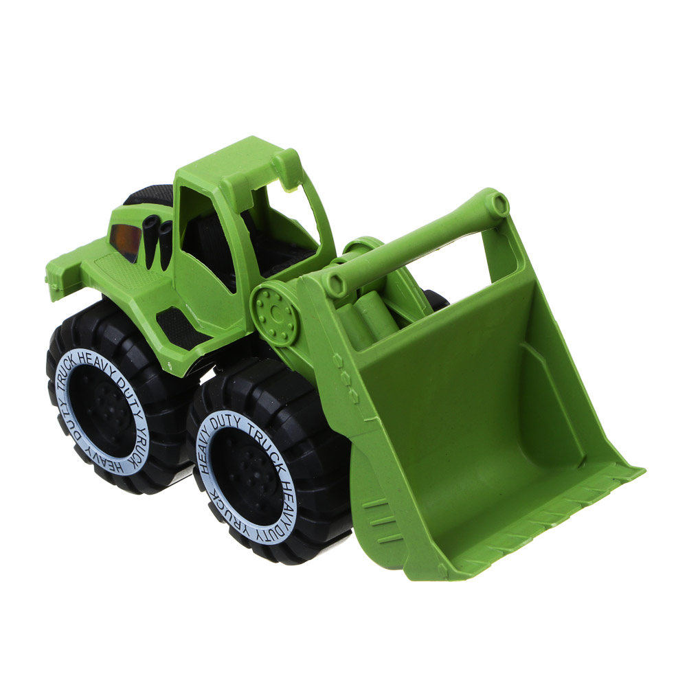 292-428 ИГРОЛЕНД Трактор с ковшом, подвижные детали, PP, 19х23,5х7 см, 4 дизайна