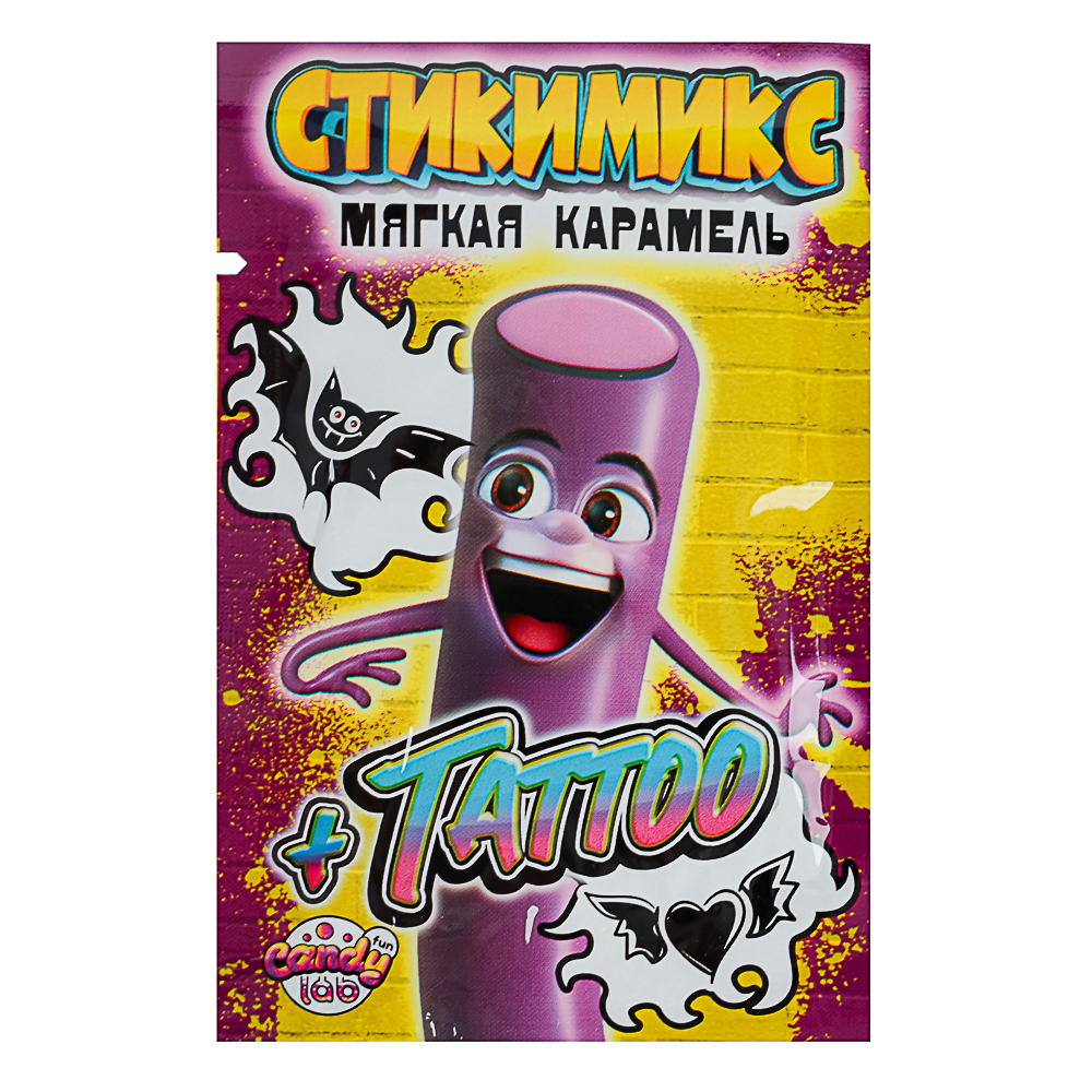 347-339 Мягкая карамель "Стикимикс + тату", 5 г
