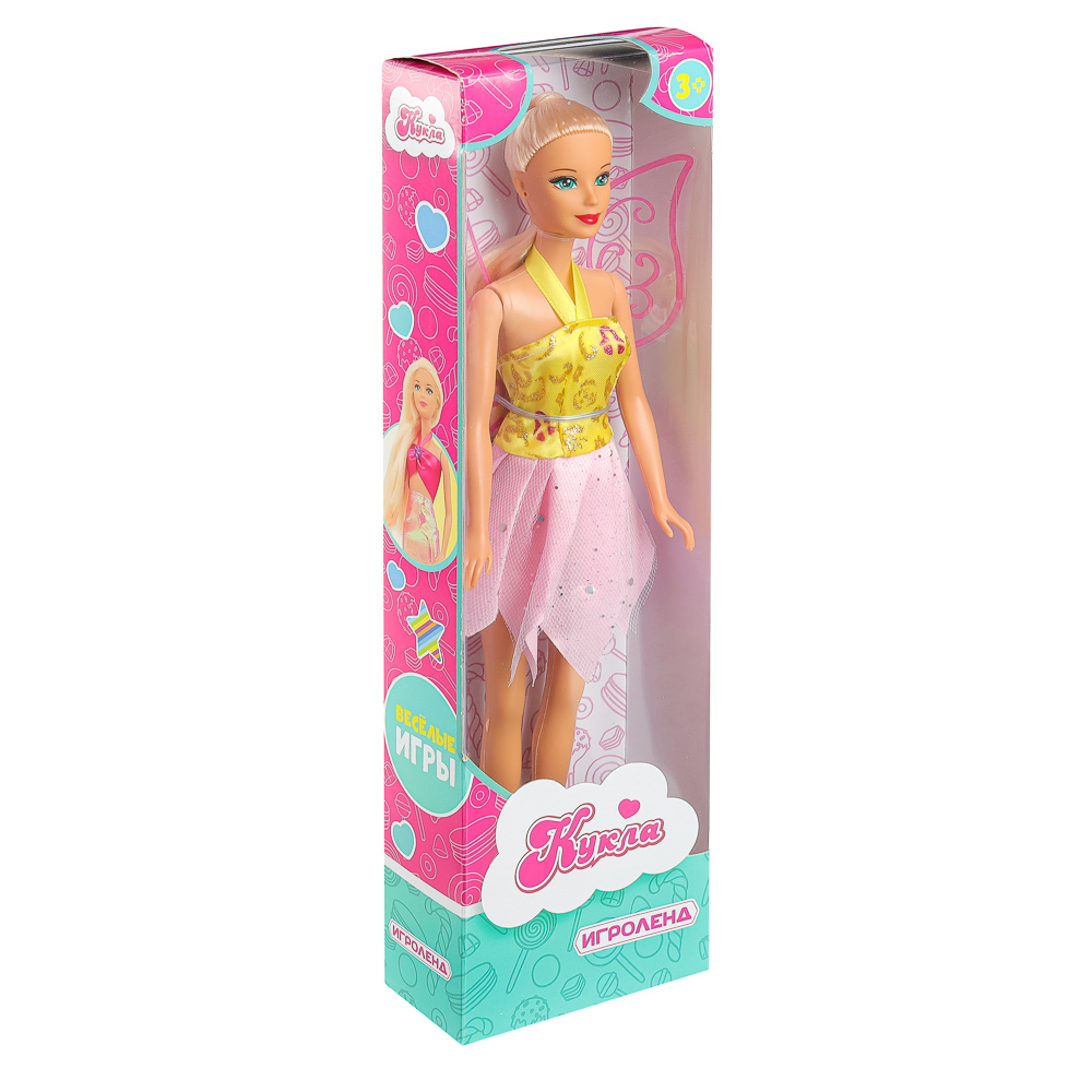 267-804 ИГРОЛЕНД Кукла в виде русалки/феи, 29 см, PVC, полиэстер, 9,5х32х4,5см